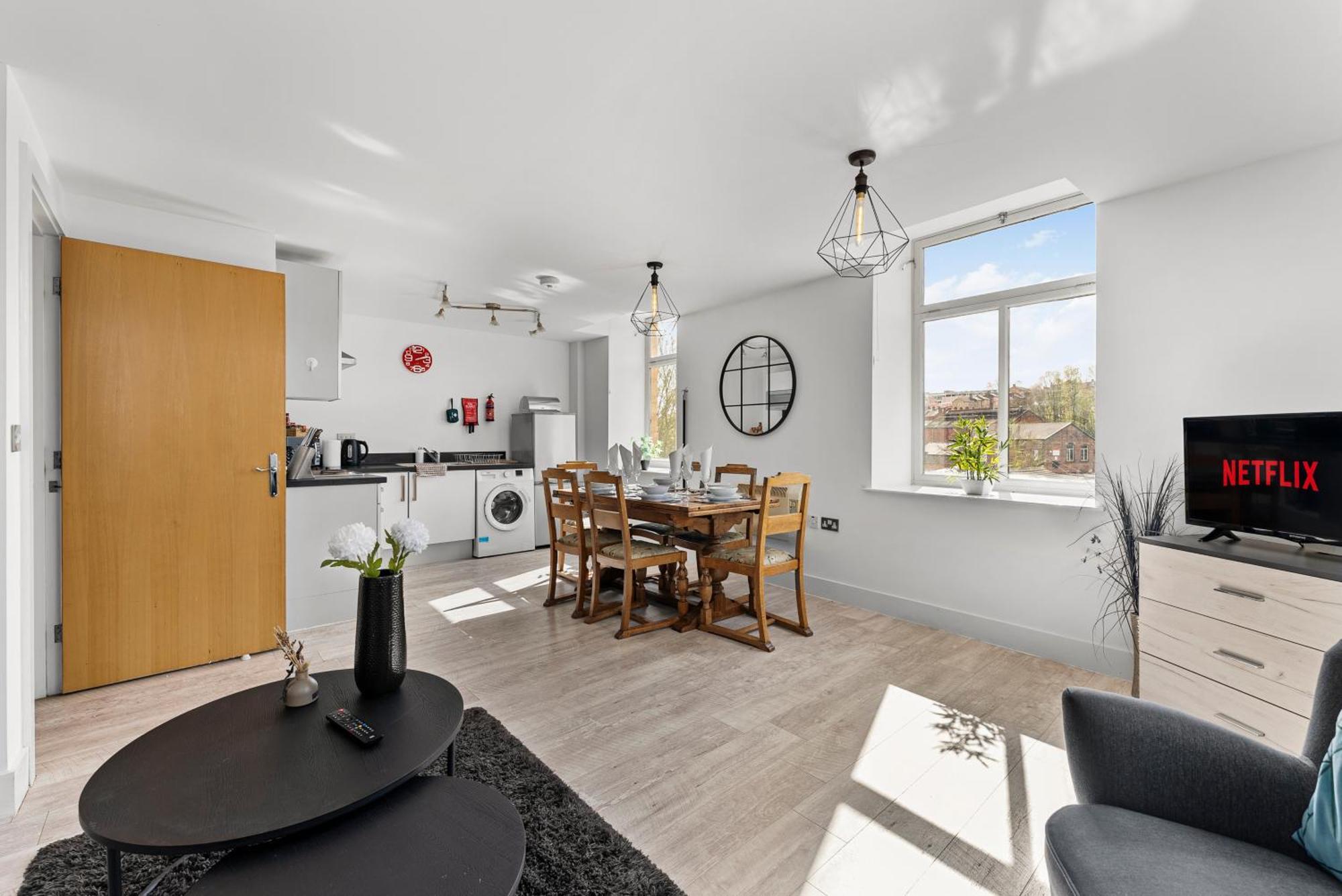 30 Percent Off! Beautiful Apartment In Dewsbury - Sleeps 6 Leeds  Exterior photo